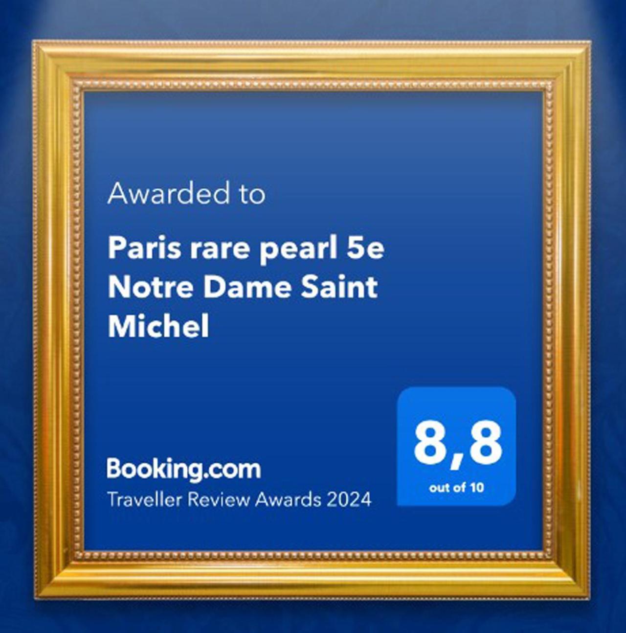 Paris Rare Pearl 5E Notre Dame Saint Michel Apartment Exterior foto